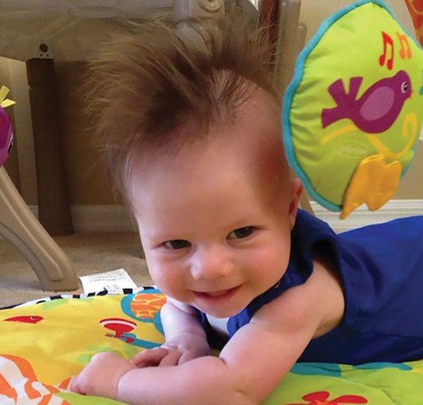 funny hairy babies 8 57051fdd1d619  605 Babies with adult heads of hair are the stuff of legend (30 Photos)