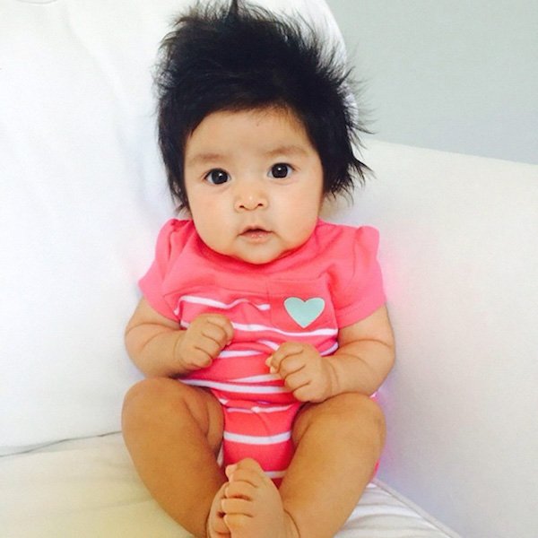 funny hairy babies 69 570664972cd3e  605 Babies with adult heads of hair are the stuff of legend (30 Photos)