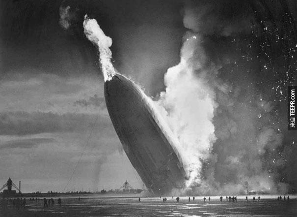 兴登堡号飞船灾难 - 5月6号, 1937