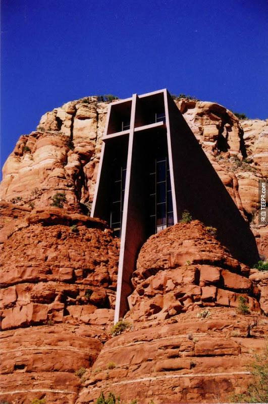 38. 教堂的岩石 Chapel in the Rock (亚利桑那州，美国)