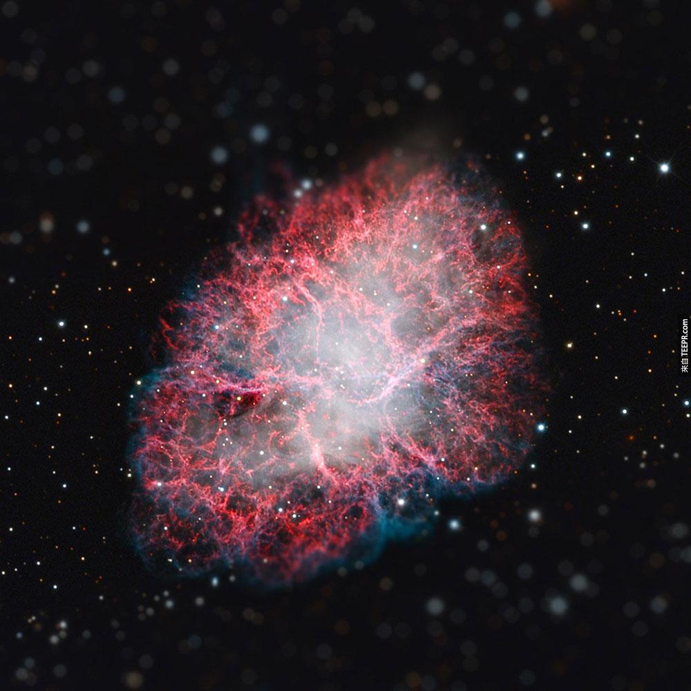 2. 蟹状星云 Crab Nebula