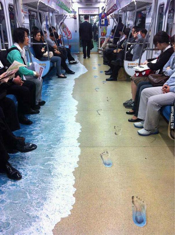 韓國地鐵廣告