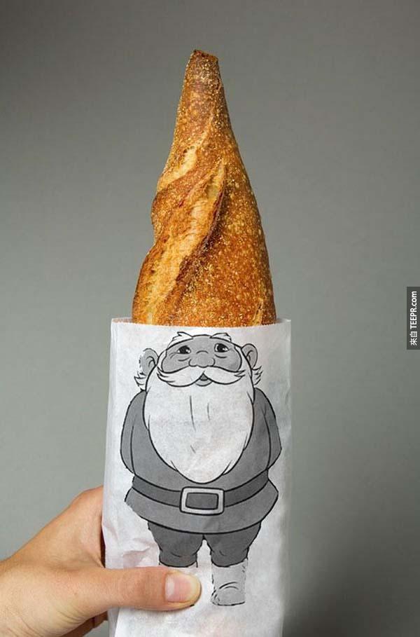 1.) Gnome bread