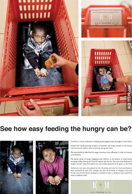 Feed SA (致力於解決非洲貧困人員. 飢餓問題) : 手推車
