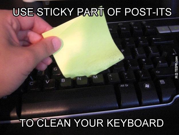 27.使用後的清潔你的鍵盤