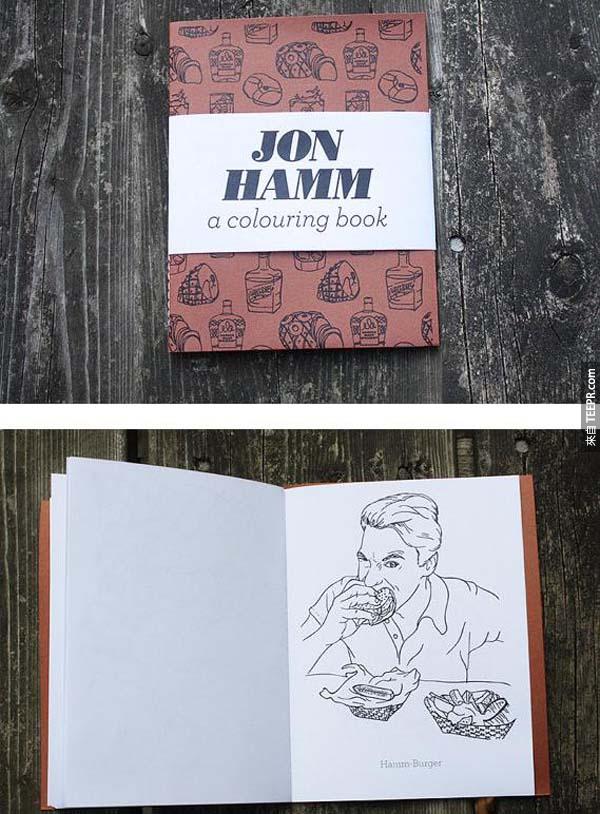 19.) 喬納森·漢姆 (Jon Hamm - 廣告狂人的男主角) 的圖畫書。