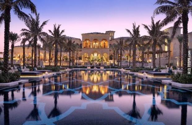 12. One＆Only The Palm Dubai酒店 - 迪拜，阿拉伯联合酋长国 (One & Only the Palm Dubai – Dubai, United Arab Emirates)