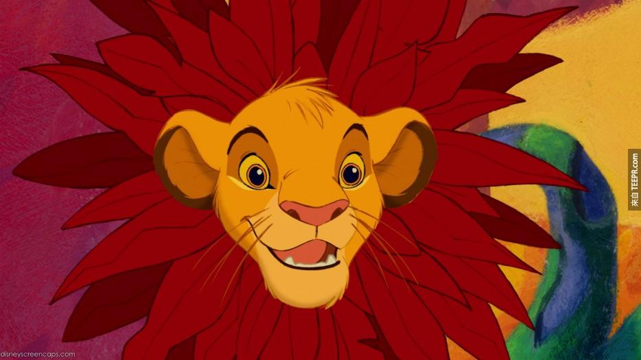 电影狮子王中都是使用老虎的叫声，因为狮子的叫声并不洪亮。