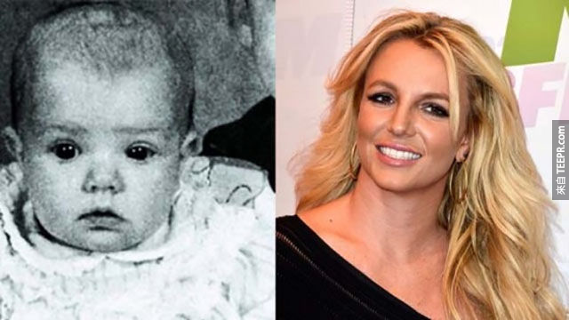 5.) 小甜甜布蘭妮 (Britney Spears)