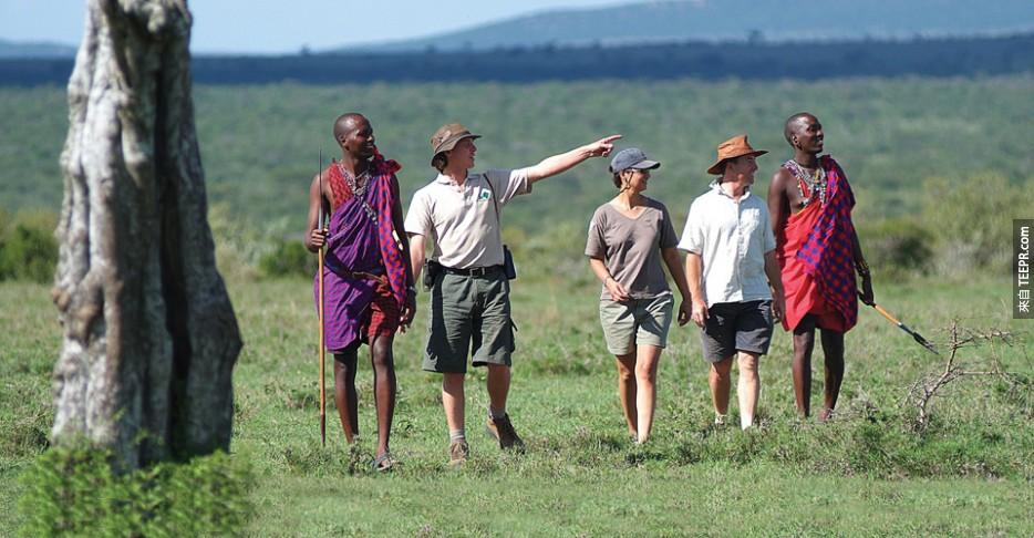 和馬賽人(Maasai)來場狩獵之旅：坦桑尼亞(Tanzania)。