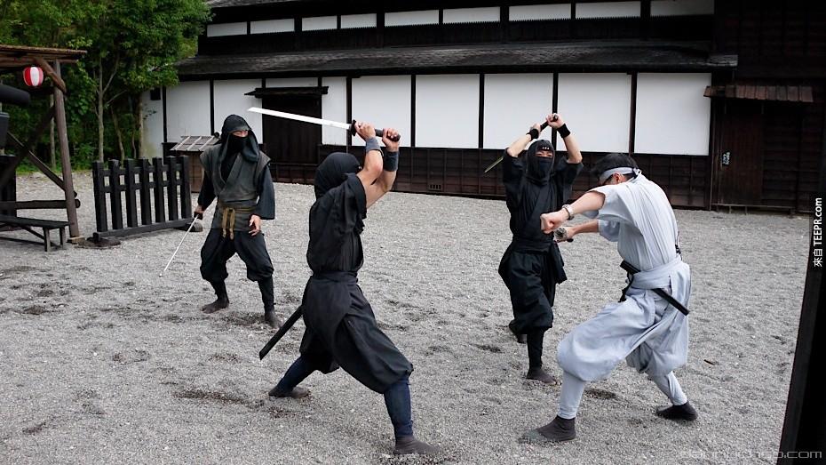 在日本学习怎么成为忍者！