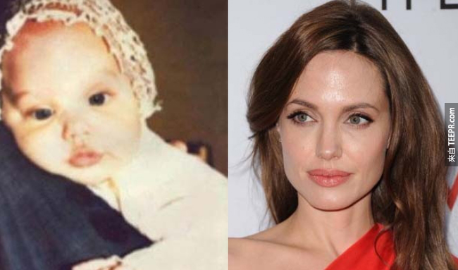 3.) 安潔莉娜裘莉 (Angelina Jolie)