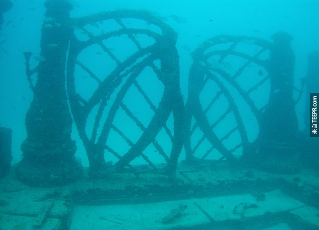 海王星纪念礁 -比斯坎湾（ Key Biscayne ），佛罗里达