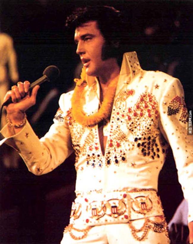 13.) 猫王（ Elvis Presley ）
