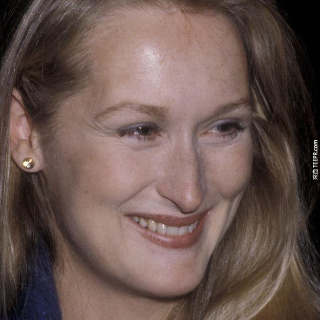 4. 梅丽·史翠普(Meryl Streep) 1979 (30岁)