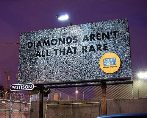 鑽石並沒有那麼稀有。