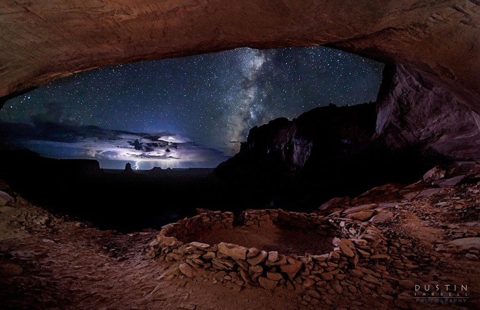 美國猶他州False Kiva峽谷(False Kiva, Utah, USA)