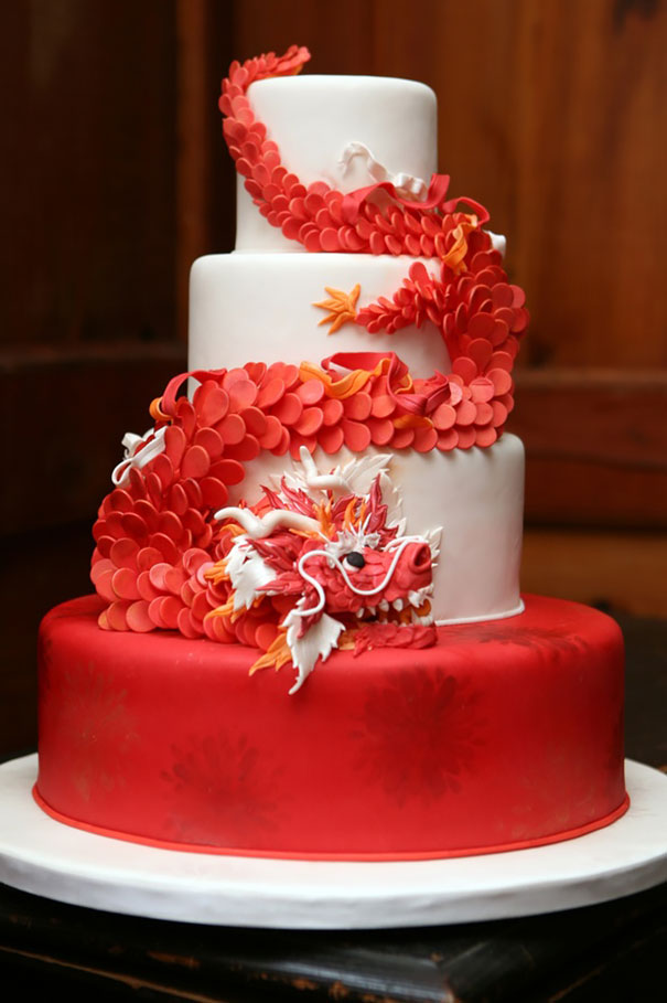 7. 紅色巨龍蛋糕
