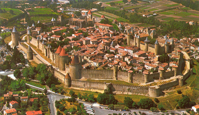 Carcassone has been occupied since about 3500 BCE, and has been home to Celts, Romans, Visigoths and Saracens. Despite its breathtaking beauty and history, it was left off Napoleon