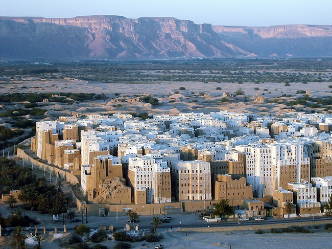 2. 葉門希巴姆(Shibam, Yemen)