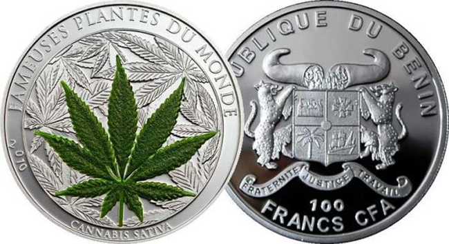 11.) Benin - Marijuana Money.