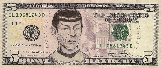 17. 《星际争霸战 》(Star Trek)史巴克(Spock)