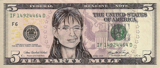 21. 美國政治人物莎拉·裴林(Sarah Palin)