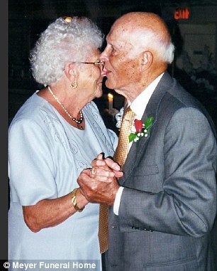 When Helen passed away at age 94 on October 15, her husband whispered to her, 'call me home, Helen' 