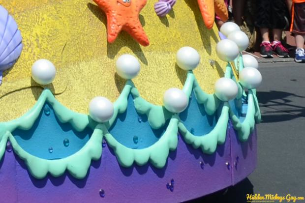 15. Festival of Fantasy Parade：小美人魚珍珠隱藏米奇