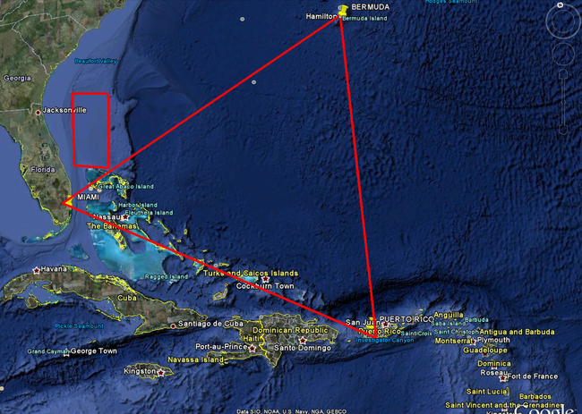 5. 百慕达三角洲(The Bermuda Triangle)