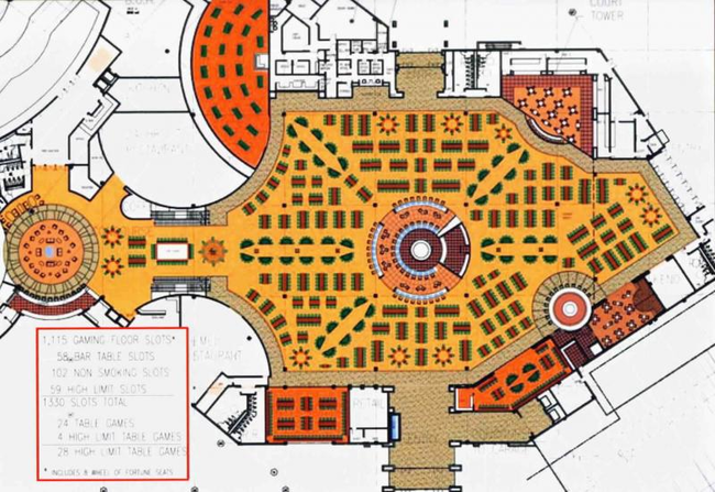3. 賭場故意設計成像大型迷宮一樣，讓你迷路、沒辦法離開。