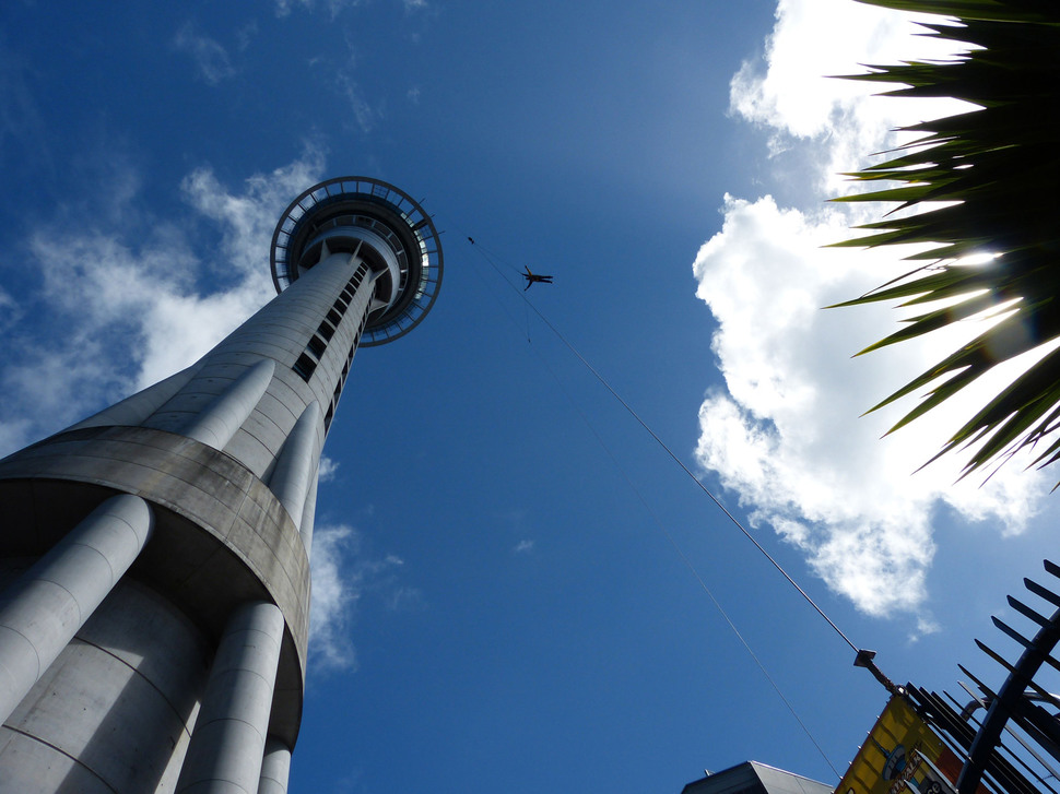 纽西兰 天空塔 Aukland Sky Tower
