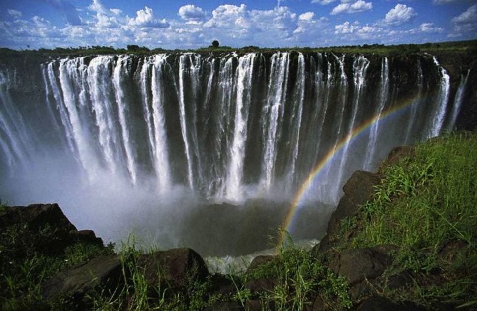 赞比亚 维多利亚瀑布 死亡泳池 Devil's Pool, Victoria Falls