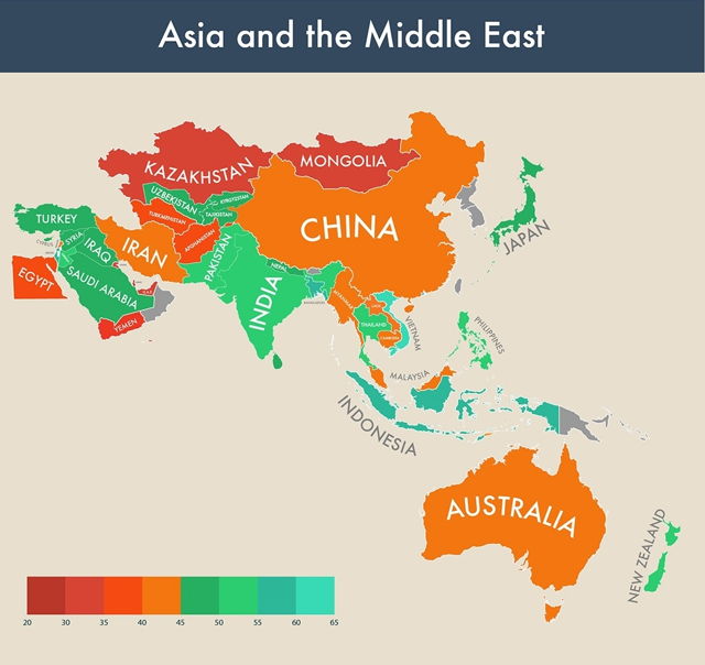亚洲和中东