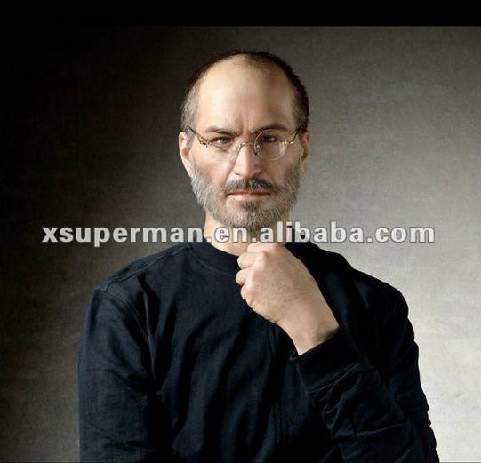  贾柏斯（Steve Jobs）的蜡像，买来放家里我是不是就可以跟他一样聪明？