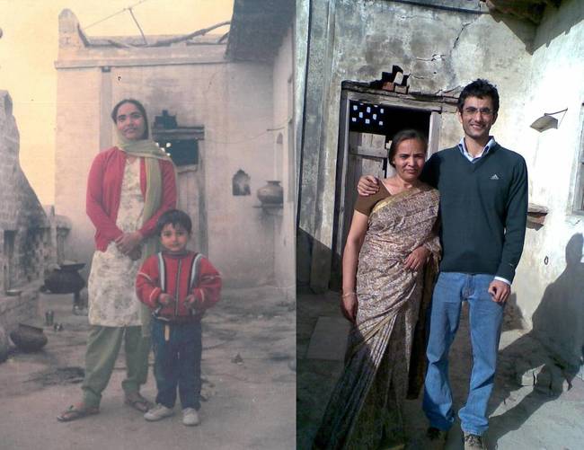 母親與兒子，21年後。