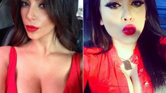 左圖：金‧卡戴珊(Kim Kardashian)；右圖：Claudia Ochoa Felix  是不是長得很像？！