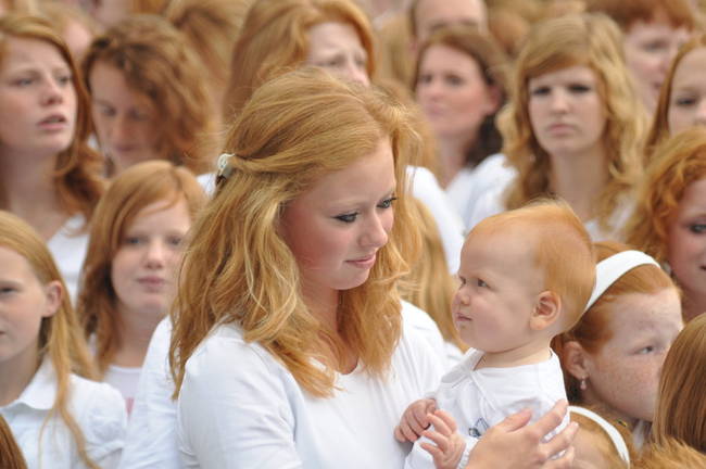 4.) Redheads: The redhead gene is not becoming extinct. Although redheads may become more rare, they will not die out unless everyone who carries the gene dies or fails to reproduce.