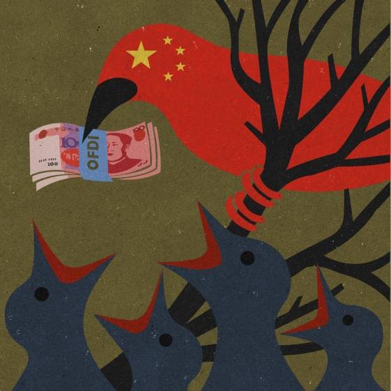 The Chinese government is shelling out dollars to its citizens.