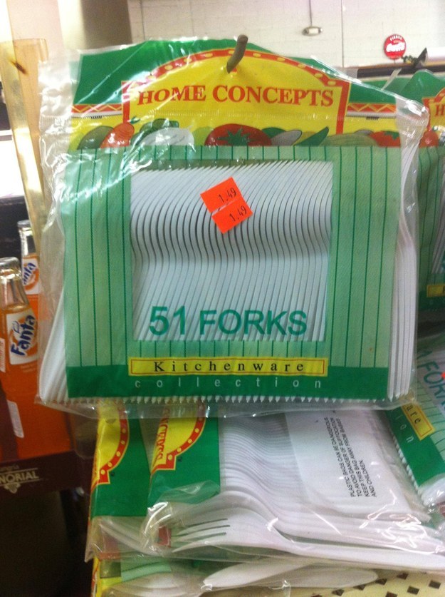 The people who had a terrible "home concept" for selling forks.