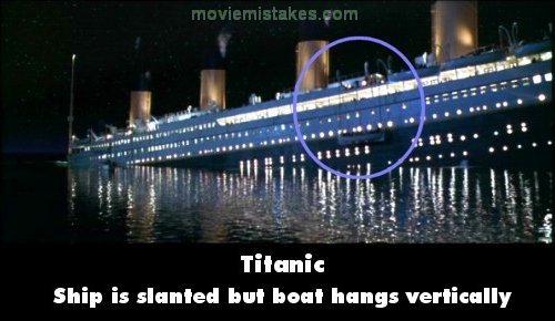 鐵達尼號-筆直的救生艇