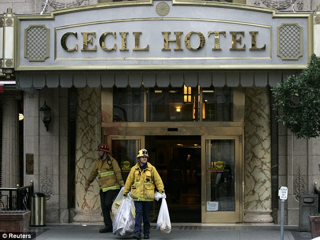 Luxury: The Cecil Hotel is a two-star hotel in downtown Los Angeles where Elisa Lam was staying during her visit to the city