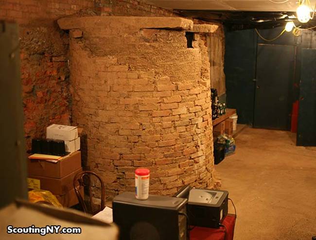 The remnants of the well were completely forgotten until 1980. That's when the building's owner excavated part of the dirt filled basement, and accidentally discovered the old well.