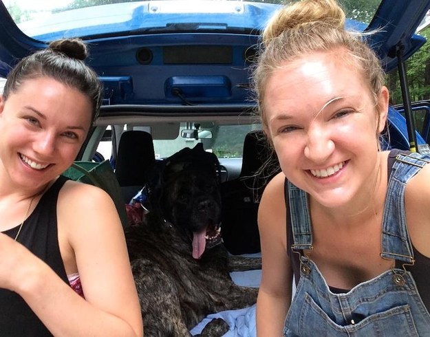 Lauren, Rebecca and Gizelle took a road trip.