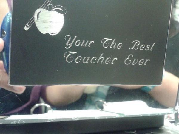 When this teacher was thanked but really shouldn't have been.