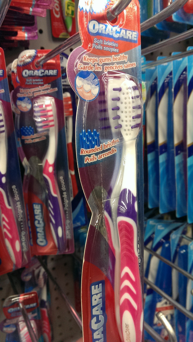 A toothbrush without the brush.