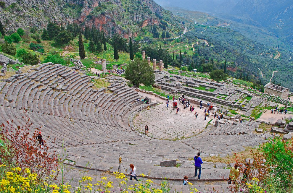 希腊的德尔斐 (Delphi)