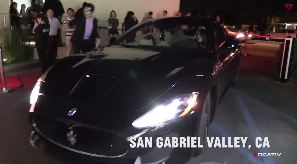 这个神祕的聚会在加州圣盖博谷 (San Gabriel Valley) 举办，到场的中国孩子们，都开着一辆比一辆更奢华的超级跑车。