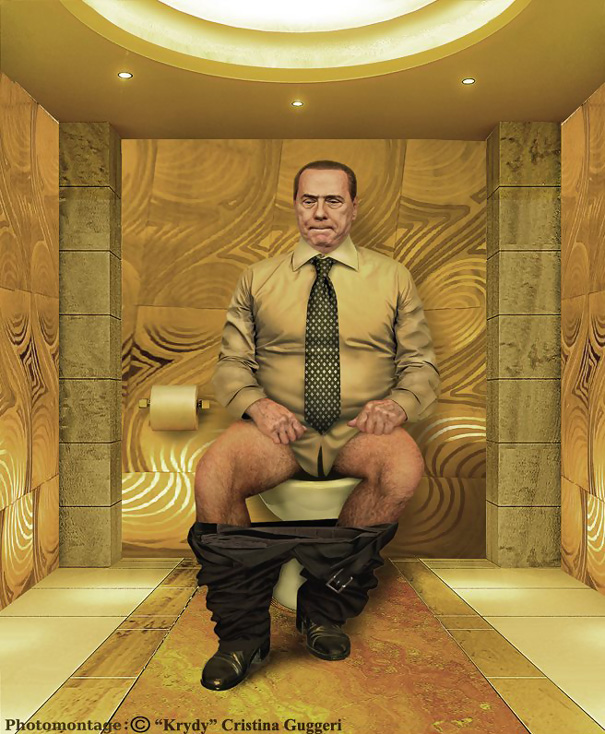 义大利前总理贝鲁斯科尼 (Berlusconi)