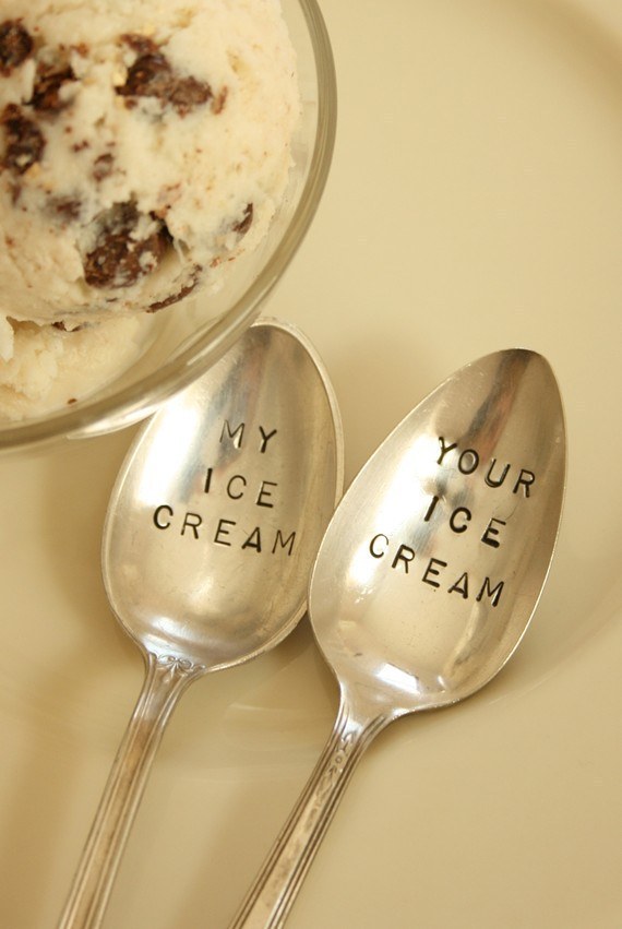 Vintage Ice Cream Spoons